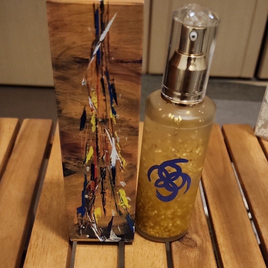 ミロク化粧品】金箔入り化粧水 自分大好きもっちー 120ml