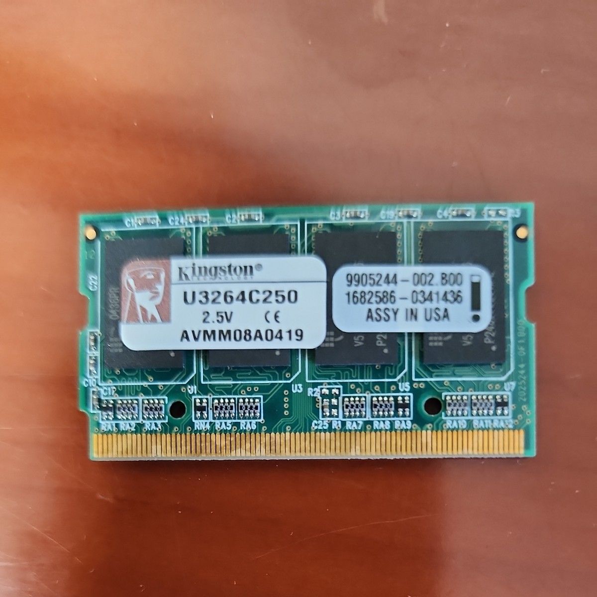 256MB DDR 333MT/s Non-ECC Unbuffered MicroDIMM