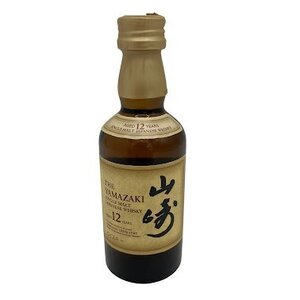 山崎 12年 シングルモルトウイスキー 50ml ミニボトル 8本セット