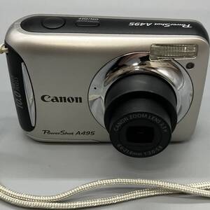 美品】Canon PowerShot A495 デジタルカメラ コンデジ 単三電池式