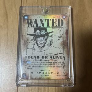 ワンピースカード PSA10 エース 手配書 SEC-SP OP13-119 PSA 10 Ace Wanted SEC-SPC OP13-119 Carrying on His Will ONE PIECE