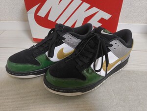 MITA SNEAKERS × DUNK LOW JP QS "ONKOCHISHIN" AA4414-001 （ウルフグレー/メタリックゴールド）