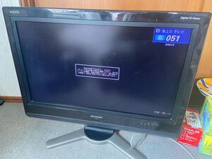 送料無料 液晶テレビ SHARP AQUOS LC-26D30 26V型 地上波 地デジ TV