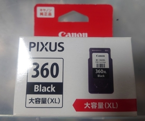 キヤノン純正 PIXUS 大容量インクカートリッジ BC-360XL ブラック