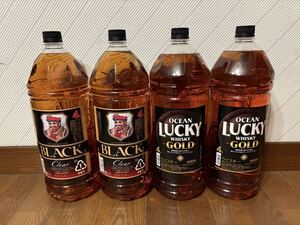 ブラックニッカ クリア 4000ml ペットボトル 4L ウイスキー 4本 計16L