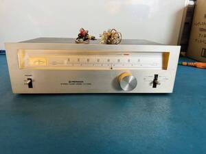 希少品 昭和レトロ pioneer AM/FMステレオチューナーTX-4400 動作品