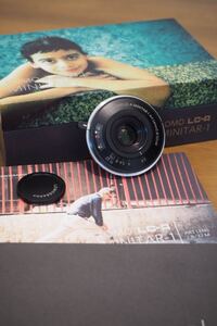 極薄・最軽量/完品】Mマウント Lomo LC-A Minitar-1 32mm 写真集付