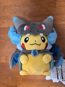 ポケモンセンター ポンチョを着たピカチュウ ぬいぐるみ メガ