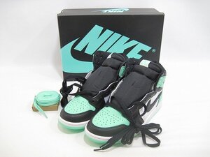 AIR JORDAN 1 RETRO HIGH OG "GREEN GLOW" DZ5485-130 (ホワイト/グリーングロー/ブラック)