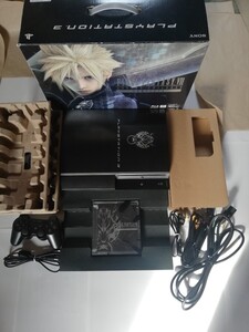 プレイステーション3 クラウドブラック FF7仕様 PS3本体 CECHQ00