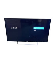ソニー 49V型 4K 液晶テレビ ブラビア KJ-49X8000E Android TV 外付HDD