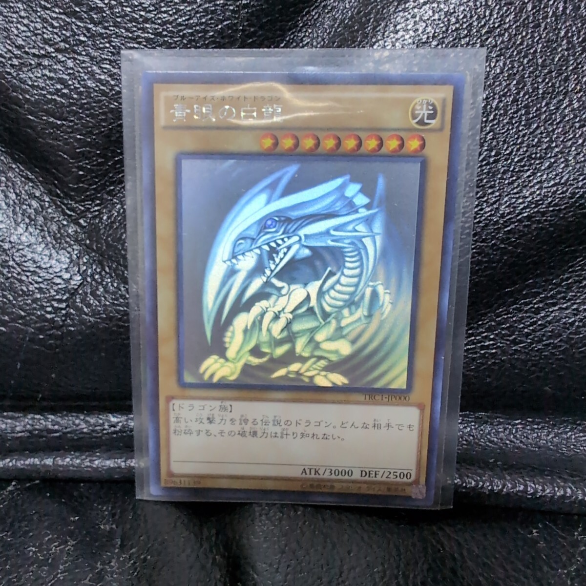 遊戯王 青眼の白龍 TRC1-JP000 ホログラフィックレア 2枚セット ブルー