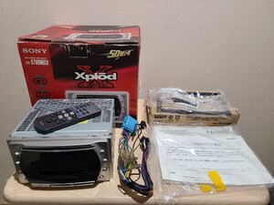 旧車 レトロ 当時物 SONY ソニー 汎用 2DIN オーディオ デッキ