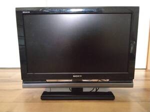 液晶 テレビ SONY BRAVIA KDL-20J1 20V型 地上波 地デジ TV モニター