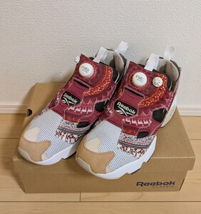 インスタポンプ フューリー OG BI BS9629（ホワイト/ダークブラウン/アーバンマルーン）