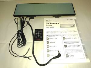 ユピテル SUPER CAT A520ミラー型レーダー探知機 OBD2アダプター