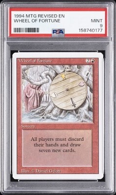 MTG Wheel of Fortune 英語版 リバイズド 3ED マジックザギャザリング
