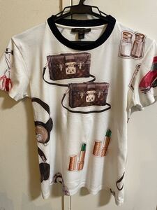 LVスタンプTシャツ XS 1A4PFK （ブロン）