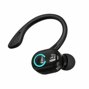 Bluetooth ヘッドセット5.0 ワイヤレスブルートゥースヘッドセット 高音質片耳 内蔵マイクBluetoothイヤホンビジネス 快適装着 ハンズフリー （0738626200619）