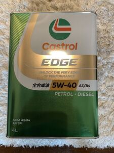 6缶セット】Castrol EDGE 5W-40 SP A3 B4 4L ワンケース｜Yahoo!フリマ