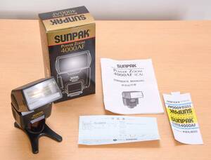 ストロボ     サンパック オ―トズ―ム ４０００ 2026年最新】Yahoo!オークション -4000af sunpak(ストロボ、照明)の