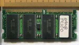 PC100 SO-DIMM 64MB