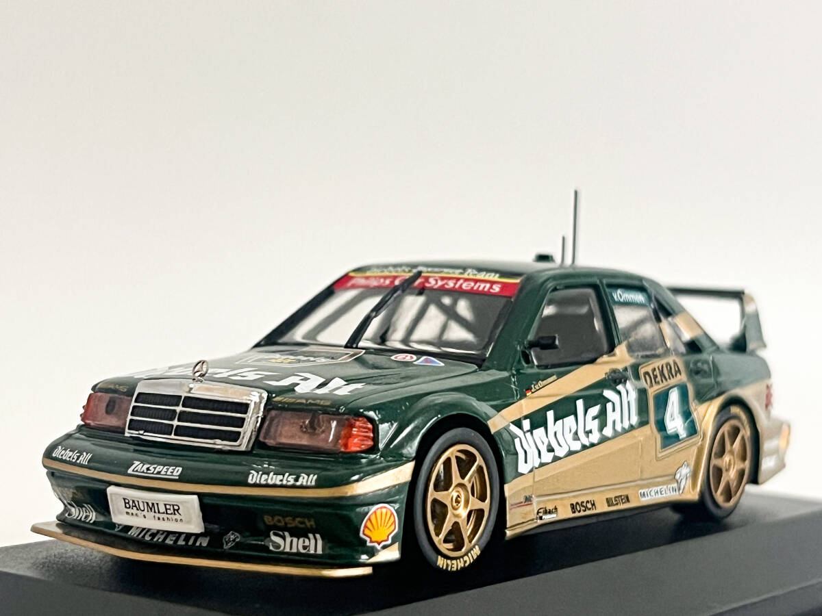外箱欠品 1/43 ミニチャンプス ザクスピード メルセデスベンツ 190E