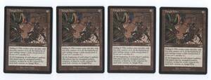 MTG 3枚セット「からみつく鉄線/Tangleく Wire」 ネメシス版英語2枚
