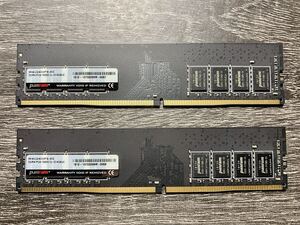 Panram DDR4-2400 デスクトップ用メモリ 8GB (4GB×2枚組) W4U2400PS-4G