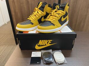 AIR JORDAN 1 RETRO HIGH OG "POLLEN" 555088-701 （ポレン/ブラック/ホワイト）