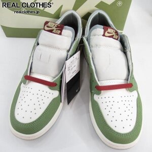 AIR JORDAN 1 RETRO LOW OG CNY "CHINESE NEW YEAR YEAR OF THE DRAGON" FN3727-100 (セイル/サイダー/オイルグリーン/ライトパミス/ダークチームレッド)