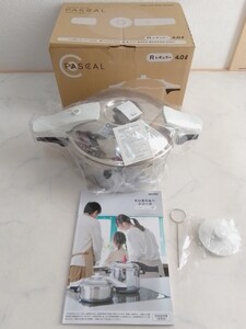 未使用 アサヒ軽金属 スーパーディナーパン L イエロー 適温計、ガラス蓋付 鍋 未使用 アサヒ軽金属 スーパーディナーパン L イエロー 適温計 ガラス