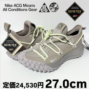 ACG MOUNTAIN FLY LOW GORE-TEX SE IB7328-003 （カレッジグレー/ケイブストーン/オールウッドブラウン/モルト）