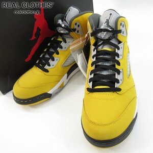 AIR JORDAN 5 RETRO "TOKYO 23"（2025） IO3372-700 （イエロー/ウルフグレー/ブラック）
