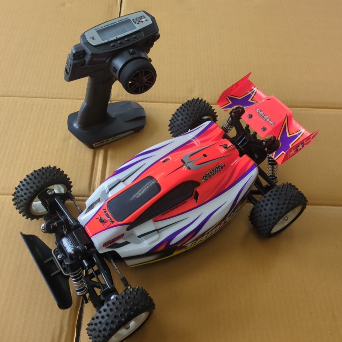 Yahoo!オークション - タミヤ 1/10 RC TAMIYA XB ライジングストーム R