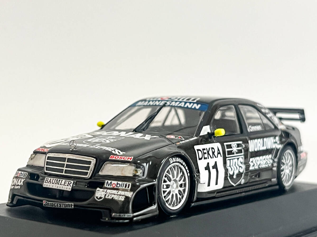 外箱欠品 1/43 ミニチャンプス UPS メルセデス Cクラス ITC 1996