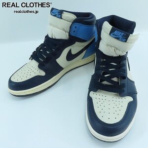 AIR JORDAN 1 RETRO HIGH OG "OBSIDIAN" 555088-140 (セイル/ユニバーシティブルー/オブシディアン)