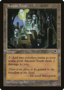 MTG 古えの墳墓 Ancient Tomb 英語版 テンペスト TMP｜Yahoo!フリマ