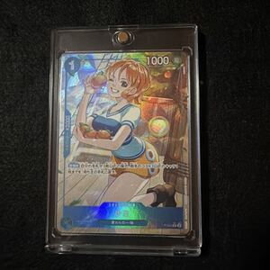 ワンピースカード ナミ P-053 P4枚 青 麦わらの一味 the Best
