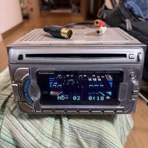 ケンウッド KENWOOD CD/MDデッキ カーオーディオ DPX-5200M 取扱説明書