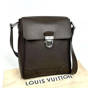 極美品】LOUIS VUITTON ルイヴィトン タイガ ルカ M31198 グリズリ 