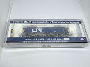 鉄道模型 Nゲージ TOMIX 9197 EF65 1059号機 JR貨物試験色 限定品