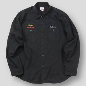 シャツ Supreme Honda Fox Racing Work Shirt Supreme / Honda / Fox Racing Work Shirt Black シュプリーム ホンダ
