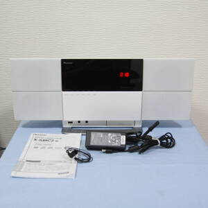 Pioneer パイオニア スタイリッシュAVミニコンポ X-SMC2-W説明書付