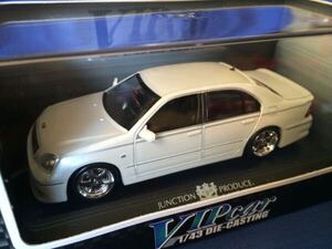 アオシマ 1/43 VIPカーシリーズ ジャンクション30 セルシオ(白)｜Yahoo