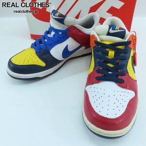 DUNK LOW JP QS "WHAT THE"（2017） AA4414-400 （ミッドナイトネイビー/バーシティメイズ）