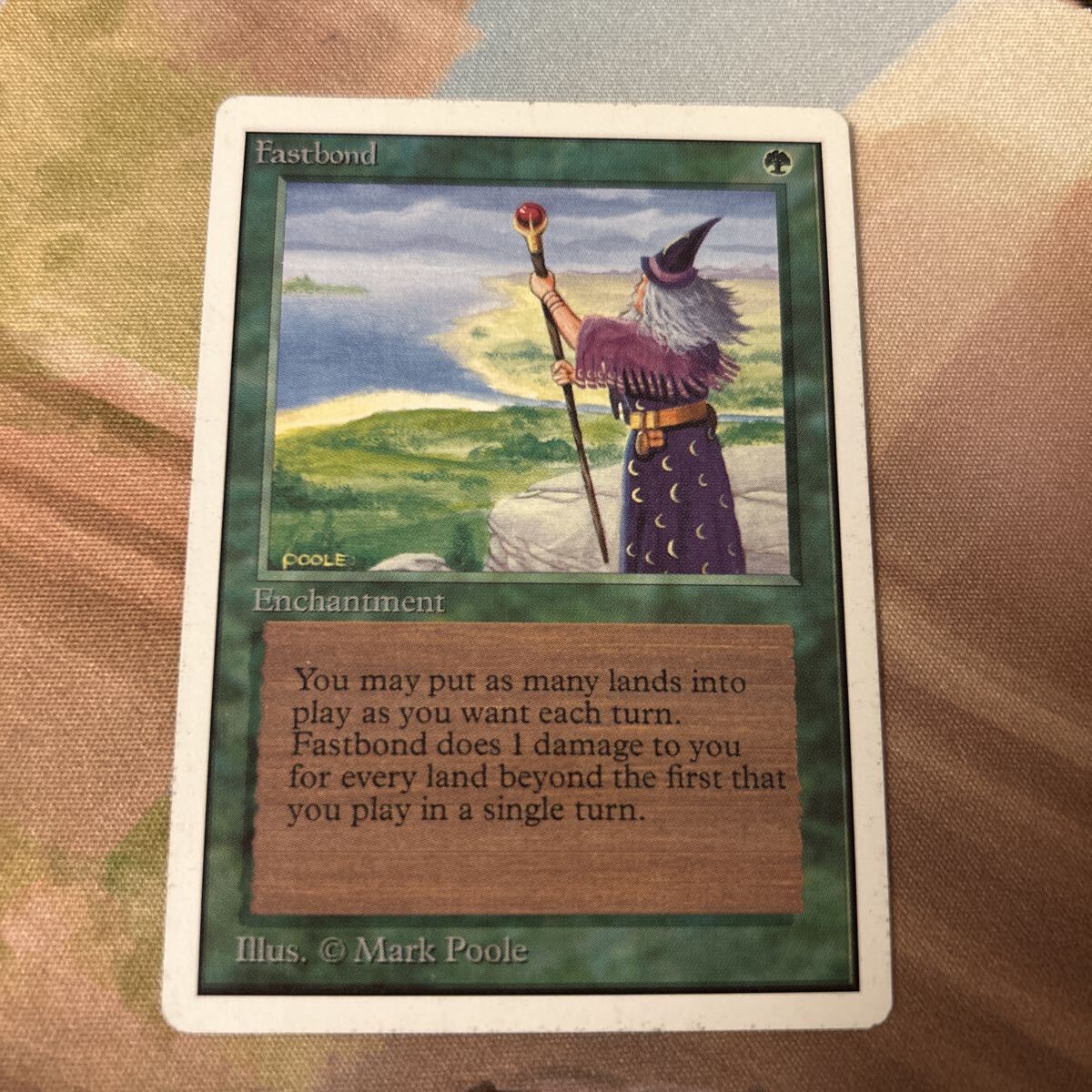 マジック：ザ・ギャザリング 2ED Fastbond Yahoo!オークション - 2ED Fastbond 英語 再録禁止 MTG アンリミテッド