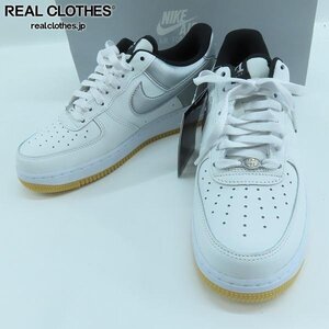 AIR FORCE 1 '07 LV8 "SUMMIT WHITE BLACK METALLIC SILVER" IB6847-100 （サミットホワイト/メタリックシルバー/ホワイト/ブラック）