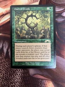 MTG 英語 ドルイドの誓い Oath of Druids エクソダス マジック ザ