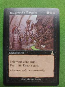 ヨーグモスの取り引き Yawgmoth's Bargain 4枚セット MTG｜Yahoo